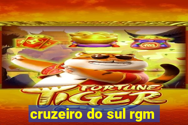 cruzeiro do sul rgm